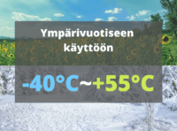 Turvakamera pakkaskestävyys