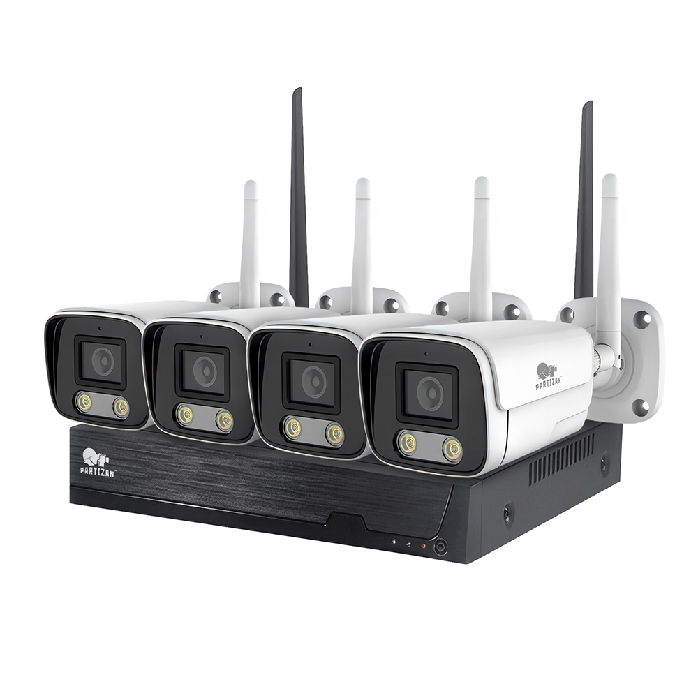 Partizan turvakamerapaketti 8-kanavainen