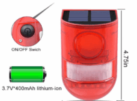 Liiketunnistin hälytin