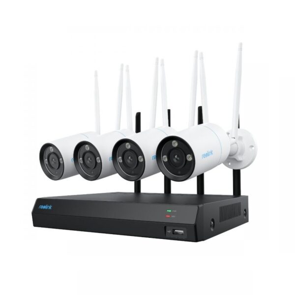 Valvontakamerapaketti Reolink NVS12-8MB4W UltraHD WiFi valvontajärjestelmä (RLK12-800WB4)