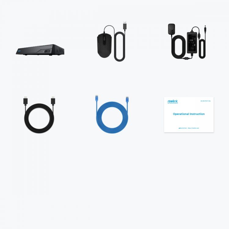 Reolink NVS8 videotallennin Reolink NVS8 tallennin