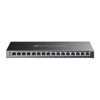 16-portin gigabit kytkin kahdeksalla PoE+ portilla 120 W