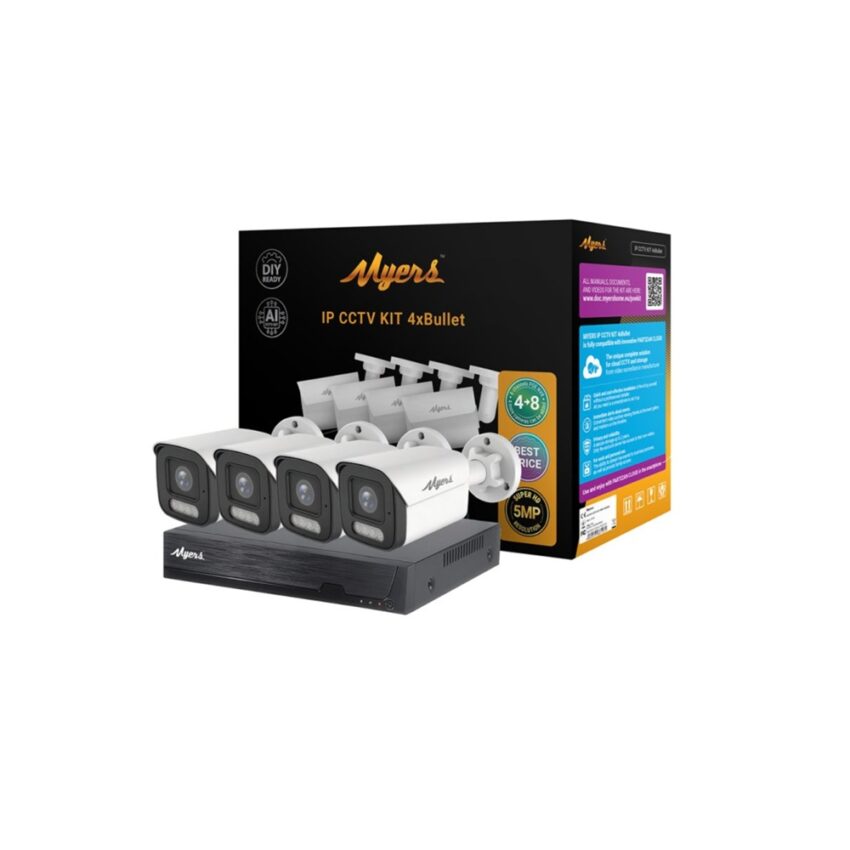 Partizan-PoE-Bullet-5MP-valvontakamerapaketti Partizan valvontakamerapaketti