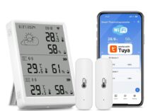 WiFi lämpötila- ja kosteusmonitori